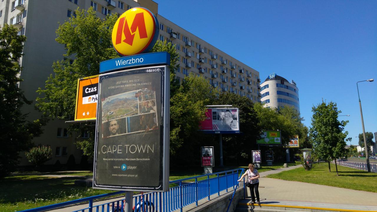 Rent0nline Niepodleglosci Rooms Metro Warschau Exterior foto